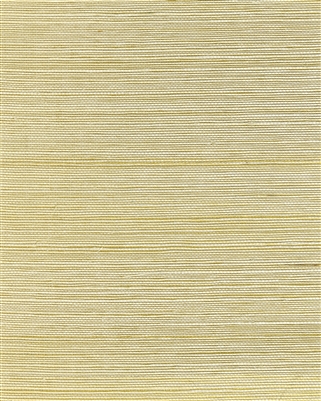 Soft Natural gold metallic back sisal weave grasscloth